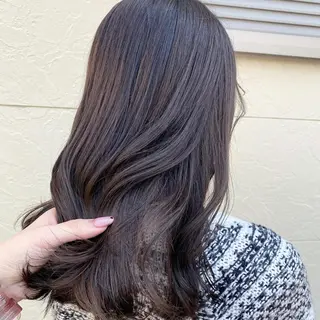 セミロング カラー 枚方 tomee 🦋南部 しほ🦋のヘアスタイル