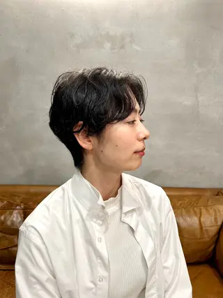 ショート パーマ hale所属・hale airiのヘアスタイル