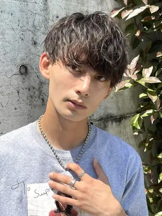 パーマ メンズ 当日予約⭕️ fifth渋谷太田のヘアスタイル