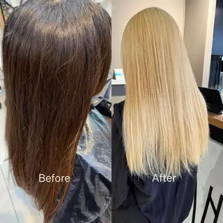 ロング カラー daiki 原宿のヘアスタイル