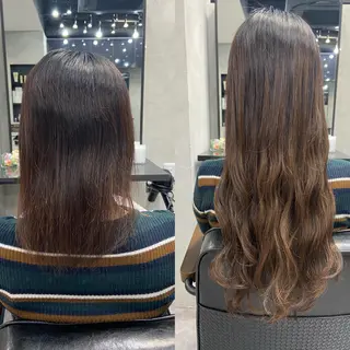 ロング カラー ヘアアレンジ ar+ ❤︎ maiのヘアスタイル