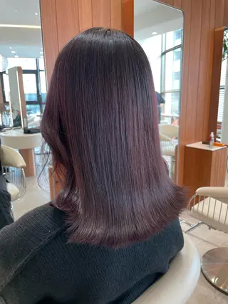 ミディアム 💘MICOTO藤沢 髪質改善ブリーチ💘のヘアスタイル