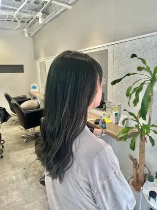 ロング カラー ヘアアレンジ 🍓艶髪/艶カラー ハイトーン/しんたにのヘアスタイル