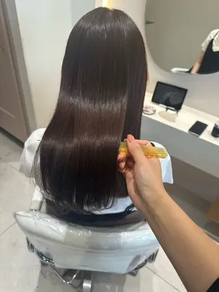 信太 佑茄のヘアスタイル