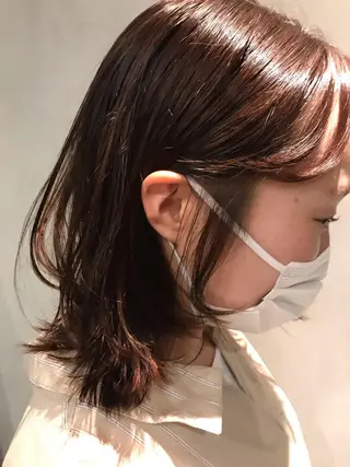 ミディアム LUCAS所属・fuchigami suzunoのヘアスタイル