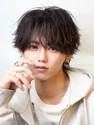 カラー パーマ パーマ縮毛矯正特化 🥀𓈒のヘアスタイル