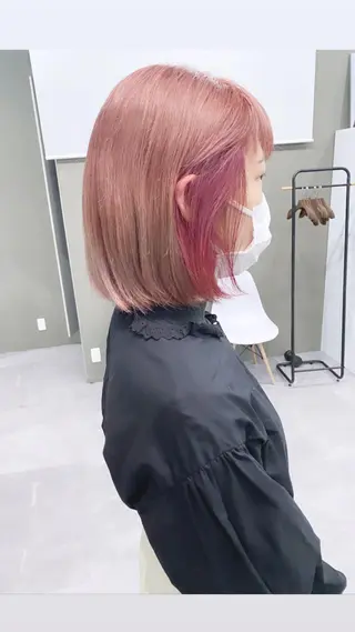 ショート カラー Via officialのヘアスタイル