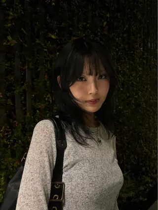 ミディアム カラー ヘアアレンジ marino マリノのヘアスタイル