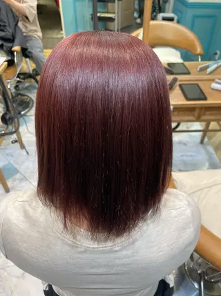 ショート カラー わきわか くるみのヘアスタイル