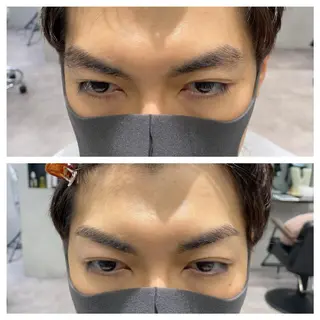 ショート メンズ アイブロウ SALOWIN所属・半個室メンズ カット🥕羽鳥淳妃のヘアスタイル