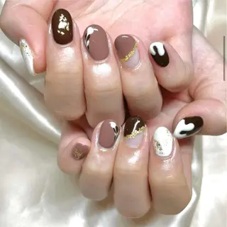 ネイル ミルフィーユ /Tomoeのネイルデザイン