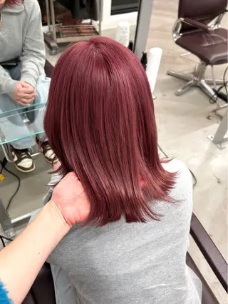 ロング カラー 大阪梅田/ イマムラミヅキのヘアスタイル