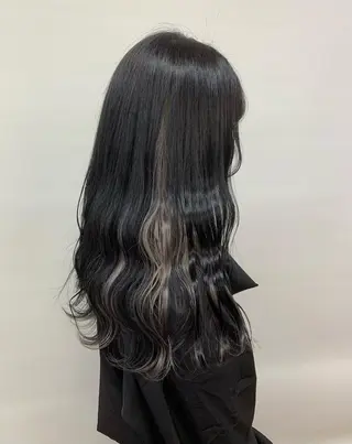 ロング 山嵜 かなのヘアスタイル