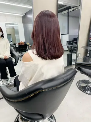 ミディアム カラー kimika🥑 メンズ/髪質改善のヘアスタイル