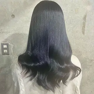 ロング カラー 藤澤 夏実/インナーカラーのヘアスタイル