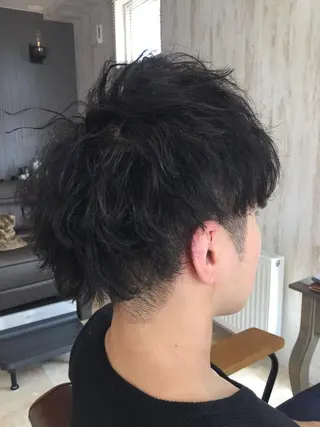 ショート パーマ 小野 修平のヘアスタイル