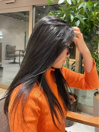 ロング カラー 🍐透明感カラー🍐 レイヤーカットのヘアスタイル