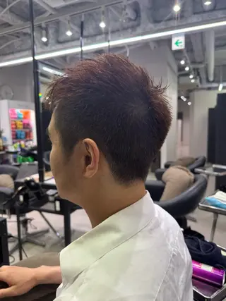 メンズ メンズ特化 ティアラのヘアスタイル