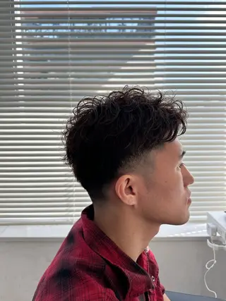 メンズ 🐺メンズパーマ マッシュ　あさひ🐺のヘアスタイル