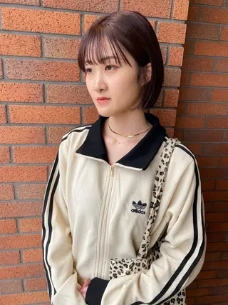 ミディアム カラー 広島/ボブ/レイヤー 🌿‬wakabaのヘアスタイル