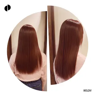 ロング カラー ✨縮毛矯正✨髪質改善 ナカシマ ユミのヘアスタイル