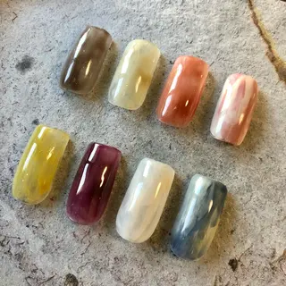 ネイル Ray. /綺麗目ニュアンスのネイルデザイン