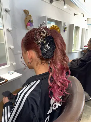 ロング TECHRISE豊橋店所属・坂柳 朱音のヘアスタイル