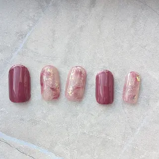 ネイル 6RokuHair（ロクヘアー)所属・門川 茉奈美のネイルデザイン