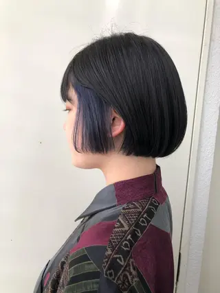 ショート カラー ヘアアレンジ 女性スタイリスト専門サロン Zina 天神所属・NANA/trend style🕊🍑のヘアスタイル