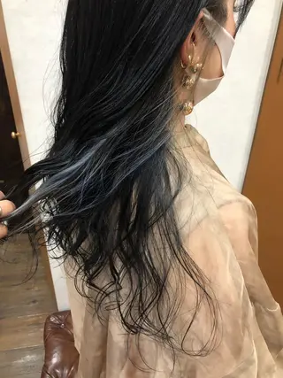 ロング カラー EMANON所属・梅田美容室 高山アヤのヘアスタイル