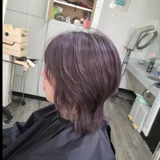 カラー ショート 電髪倶楽部　美膳所属・荒井 琢人のヘアスタイル