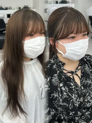 ロング 似合わせカット🎀/ カラー🫧/まどのヘアスタイル