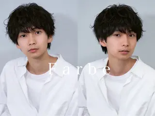 ミディアム Farbe🤍 9/12新オープンのヘアスタイル