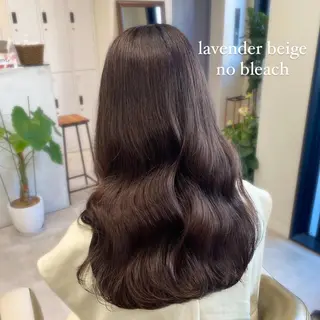 セミロング カラー ブリーチなしWカラー 🎀韓国ヘア/amiのヘアスタイル