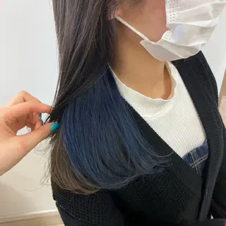 ロング カラー 個性派/ブリーチ *ほのかのヘアスタイル