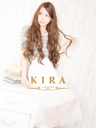 ロング 【KIRA 代表】 TATSUYAのヘアスタイル