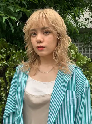 ロング カラー pu+on. nailworks所属・fuyumi / ニュアンスネイルのネイルデザイン