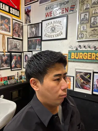 ショート CribHoodbarbershop所属・白井 昇太のヘアスタイル