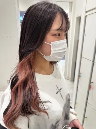 ロング GOAT_茅ヶ崎 キシ サクラのヘアスタイル