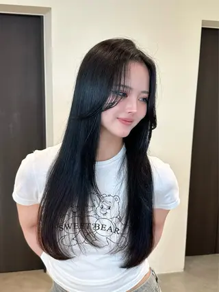 ロング カラー ヘアアレンジ ⭐️ショート/ボブ/ 艶カラー/りょうがのヘアスタイル