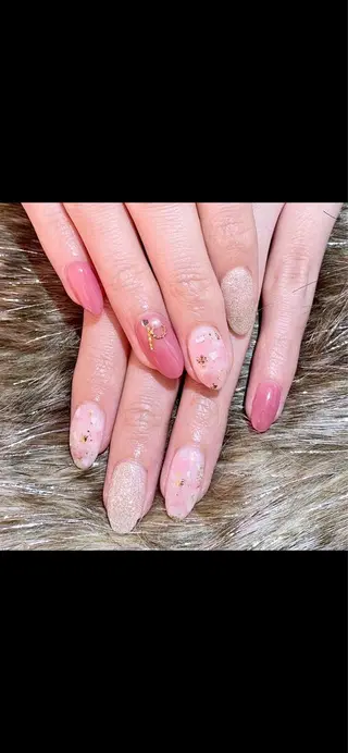 ネイル 🌙都岡 ムーンネイルのネイルデザイン