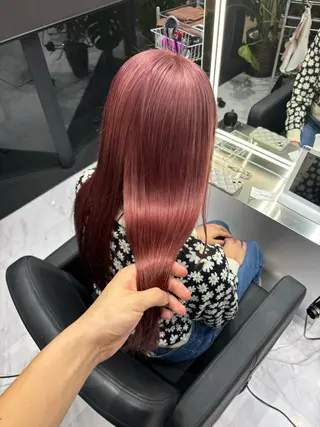 ミディアム カラー メンズ CS made by SHACHU 栄所属・山田 瑛司のヘアスタイル