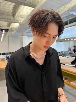 ショート パーマ エスポワール所属・YUSHI HORIUCHIのヘアスタイル