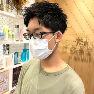 メンズ 細沼 葵のヘアスタイル
