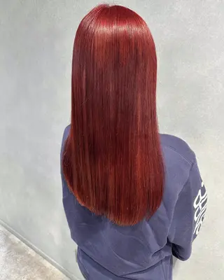 ロング カラー 唐澤 千尋のヘアスタイル