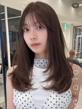 ミディアム MOE🌙【roi of GiseL】のヘアスタイル