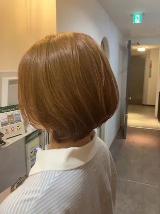 ショート カラー TAYA 心斎橋所属・山本 聖真のヘアスタイル