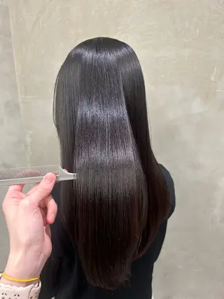 ロング カラー 山野愛子美容室銀座店所属・🌼髪質改善/透明感 艶髪タケドミのヘアスタイル