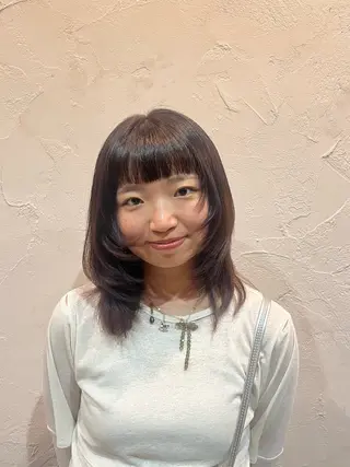 ロング SOMEDAY所属・むらまつ かほのヘアスタイル