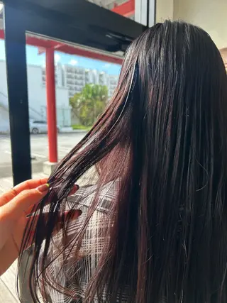 ロング H女性専用サロン梅田所属・伊澤 紗弥のヘアスタイル